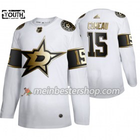Dallas Stars Blake Comeau 15 Adidas 2019-2020 Golden Edition Weiß Trikot Authentic - Kinder
